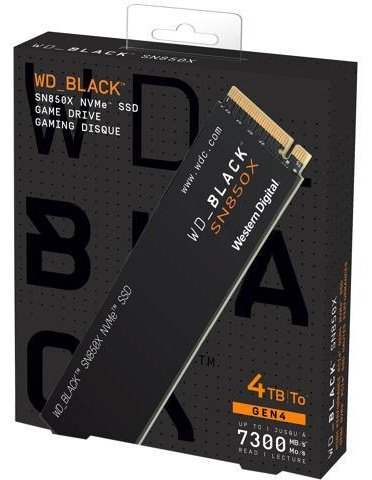 SSD Western Digital SN850X WDS400T2X0E 4000 ГБ купить,NaN