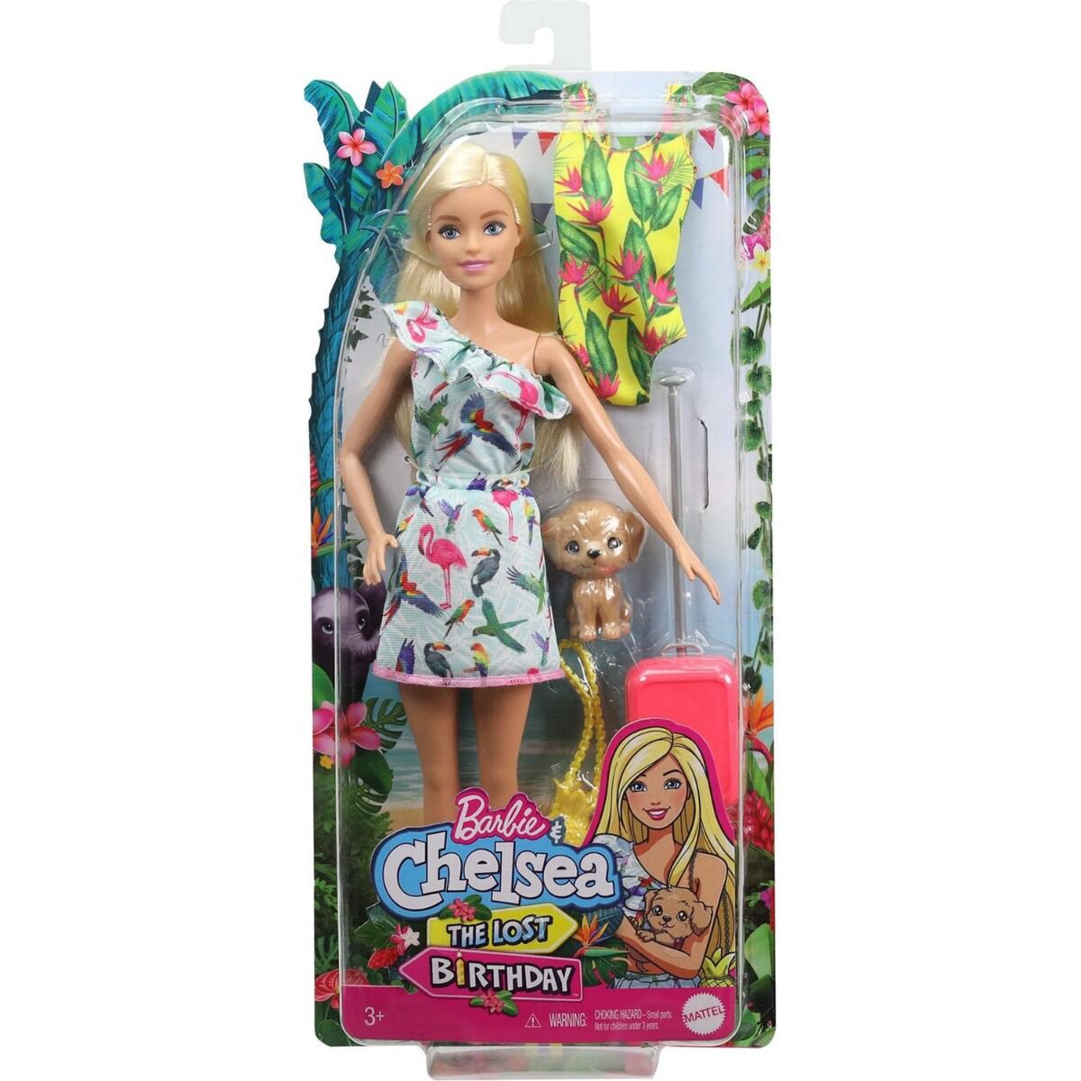 Кукла  Barbie с питомцем  платье с фламинго GRT860/GRT87 купить,NaN