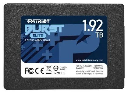 SSD Patriot Burst Elite PBE192TS25SSDR 1920 Гб купить,NaN