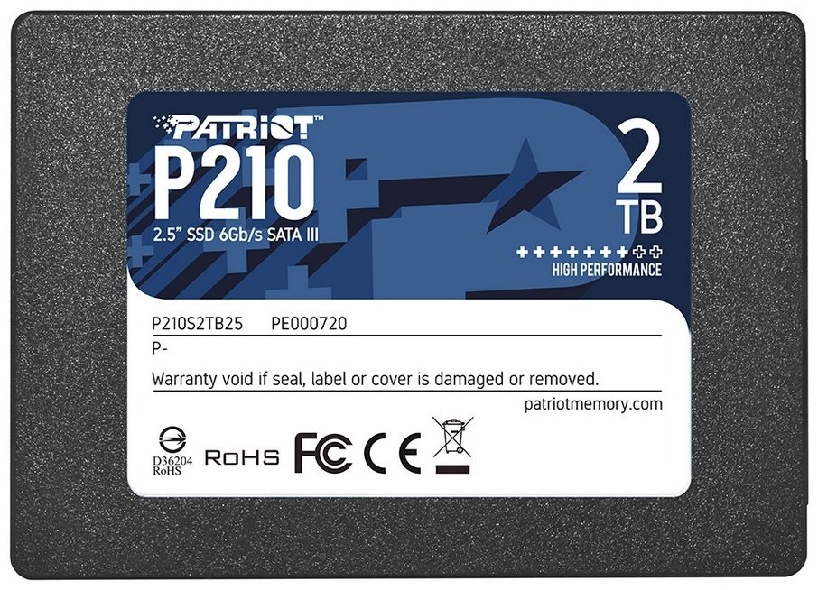 SSD Patriot P210S2TB25 2000 ГБ купить,NaN