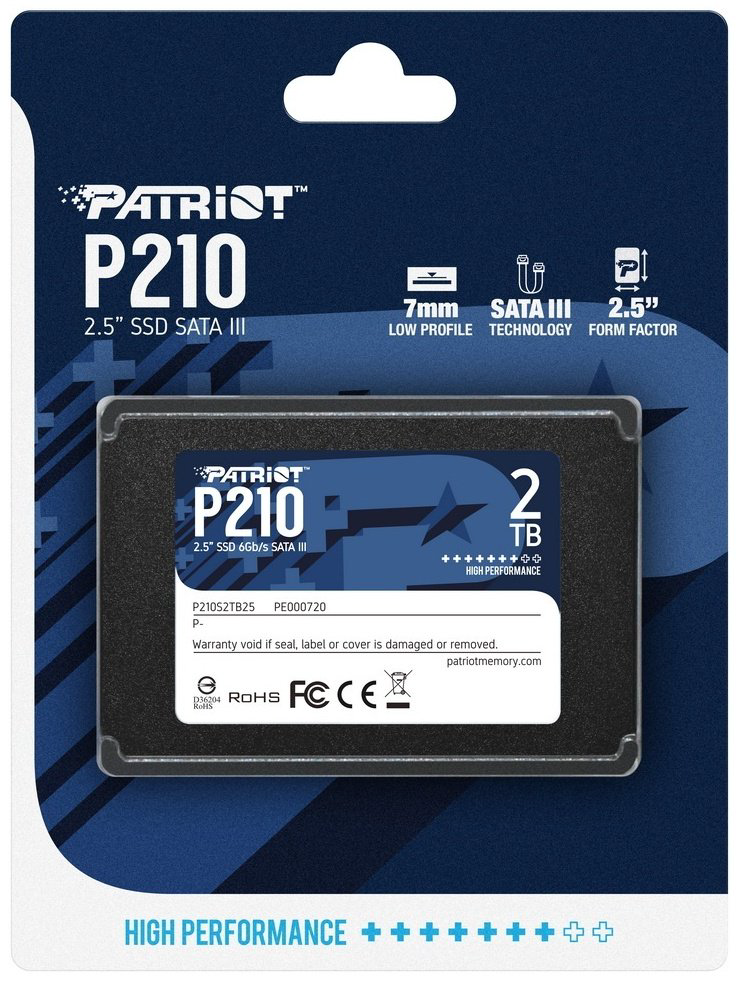 SSD Patriot P210S2TB25 2000 ГБ купить,NaN