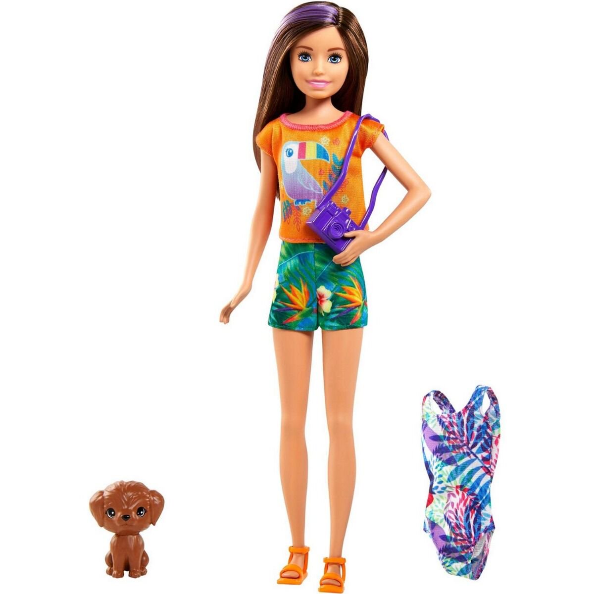 Кукла  Barbie  с питомцем в костюме с папугаем GRT860/GRT88 купить,NaN
