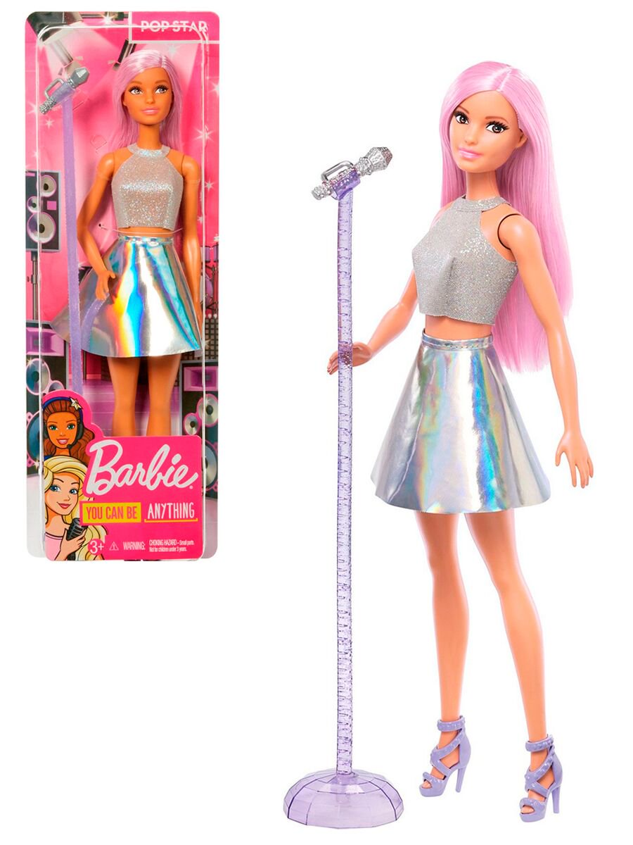 Кукла  Barbie  Кем быть? Поп Звезда купить,NaN