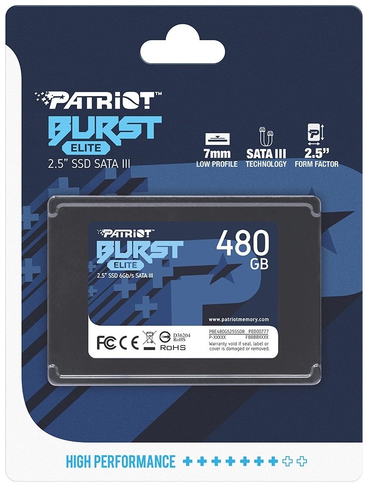 Patriot Burst Elite PBE480GS25SSDR 480GB - ForteMarket Patriot Burst Elite PBE480GS25SSDR 480GB купить,57512
