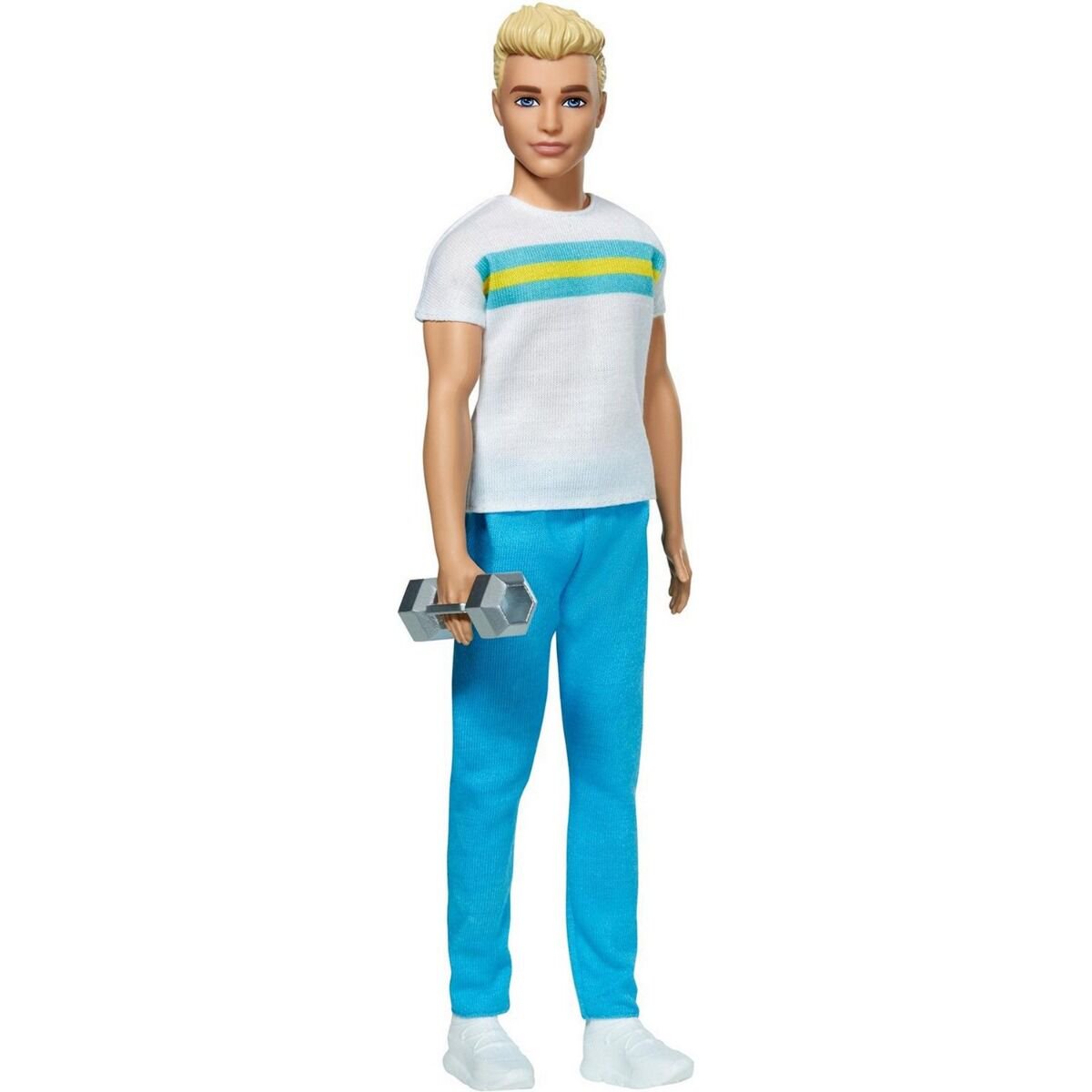 Кукла Barbie Ken 60-летний Юбилей блондин в белой майке купить,NaN