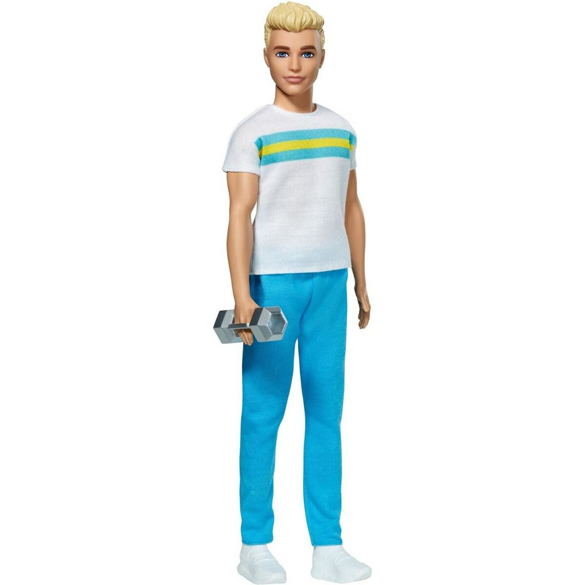 Кукла Barbie Ken 60-летний Юбилей блондин в белой майке купить,NaN