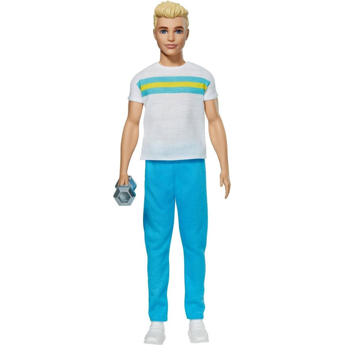 Кукла Barbie Ken 60-летний Юбилей блондин в белой майке купить,NaN