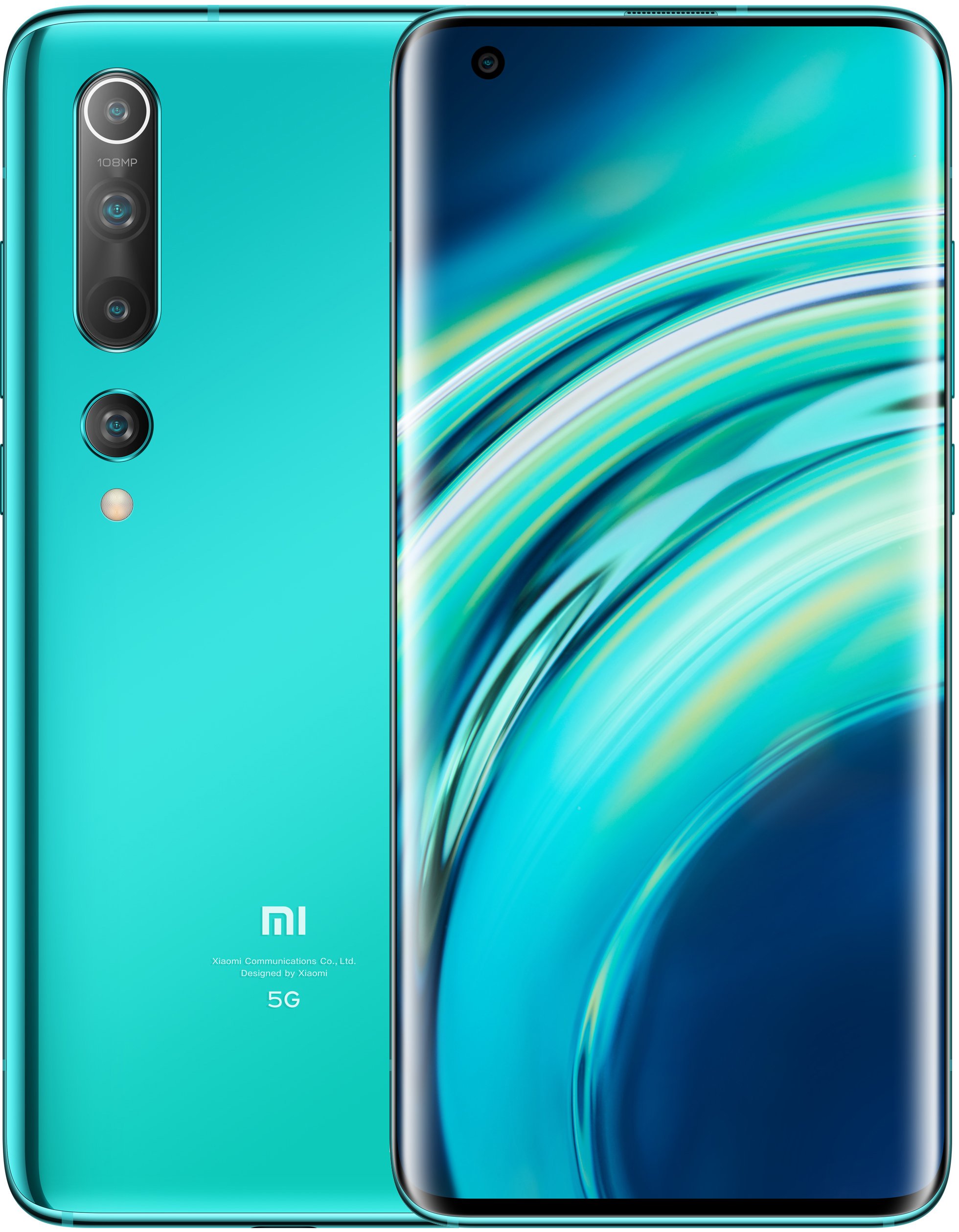 Смартфон Xiaomi Mi 10 128Gb Coral Green купить,NaN