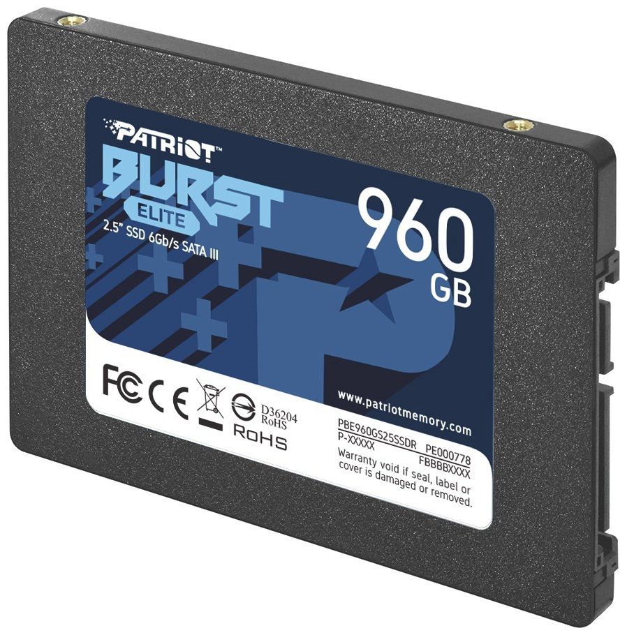SSD Patriot PBE960GS25SSDR 960 Гб купить,NaN