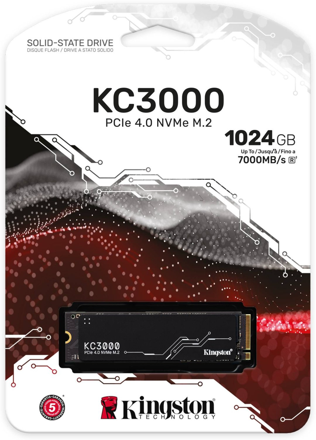 SSD Kingston KC3000 SKC3000S/1024G 1024 Гб купить,156052