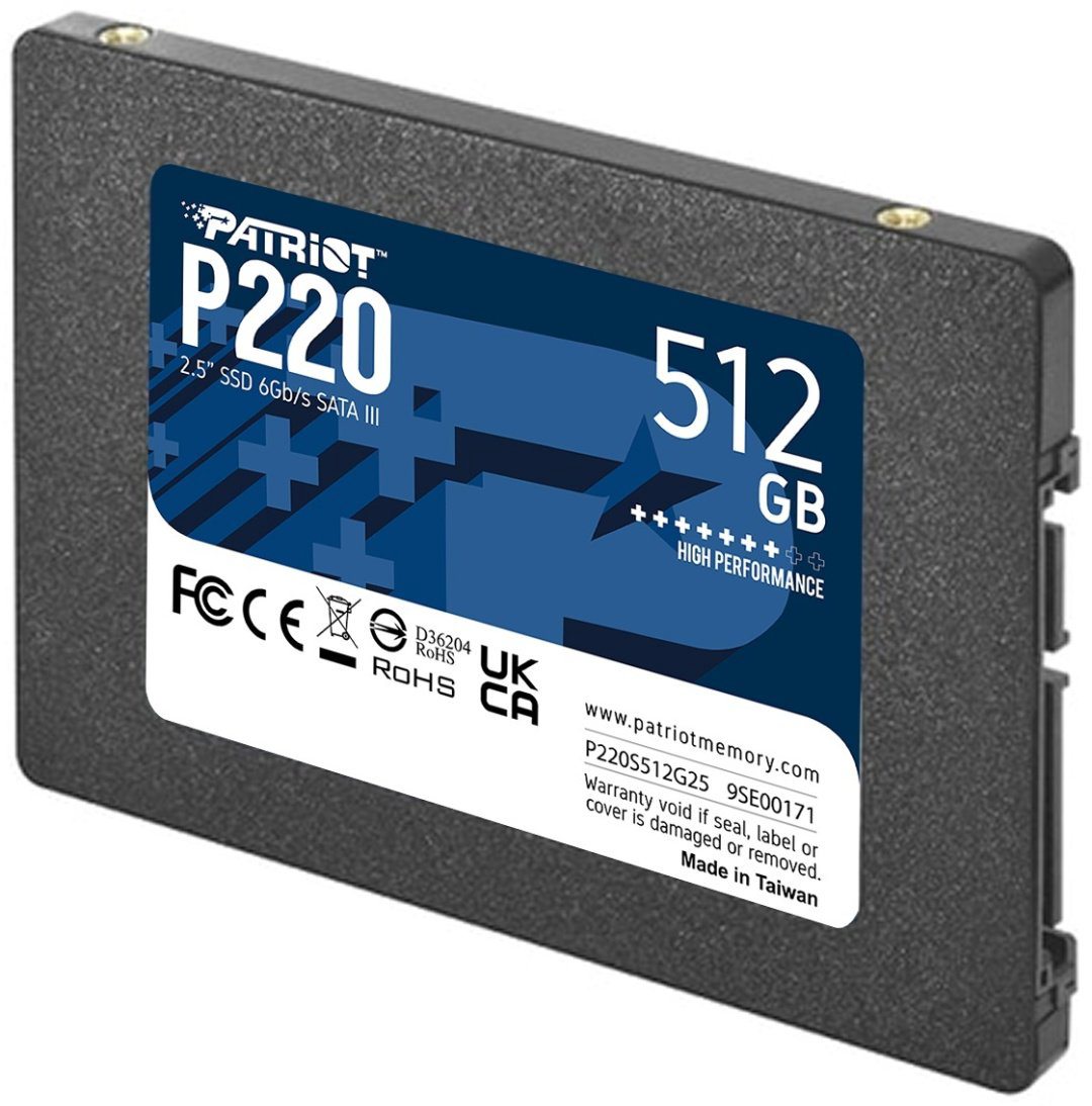 SSD Patriot P220S512G25 512 ГБ купить,61826