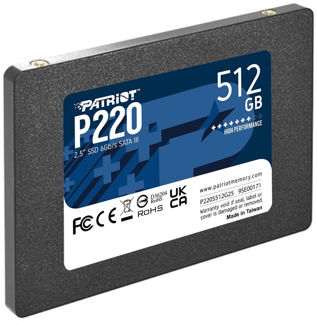 SSD Patriot P220S512G25 512 ГБ