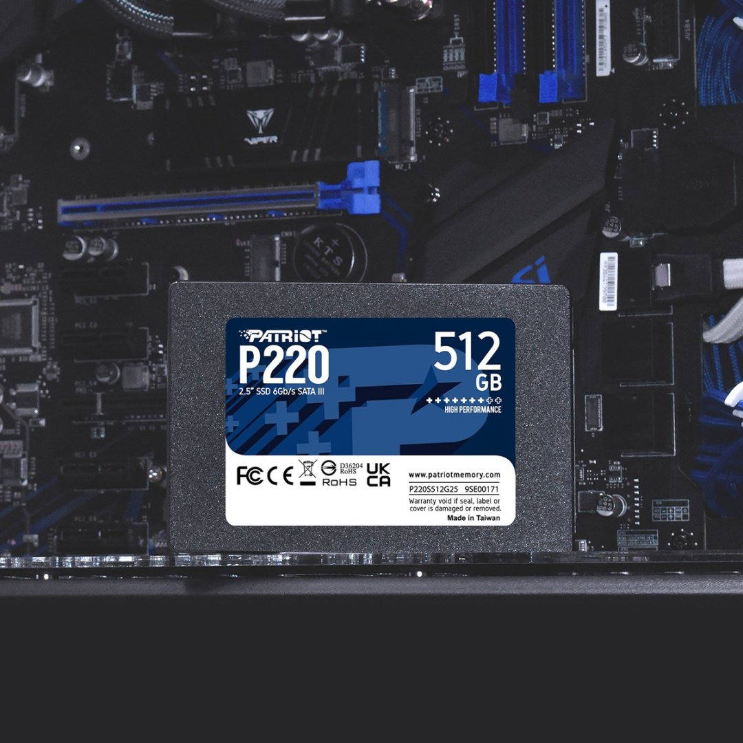 SSD Patriot P220S512G25 512 ГБ купить,61826