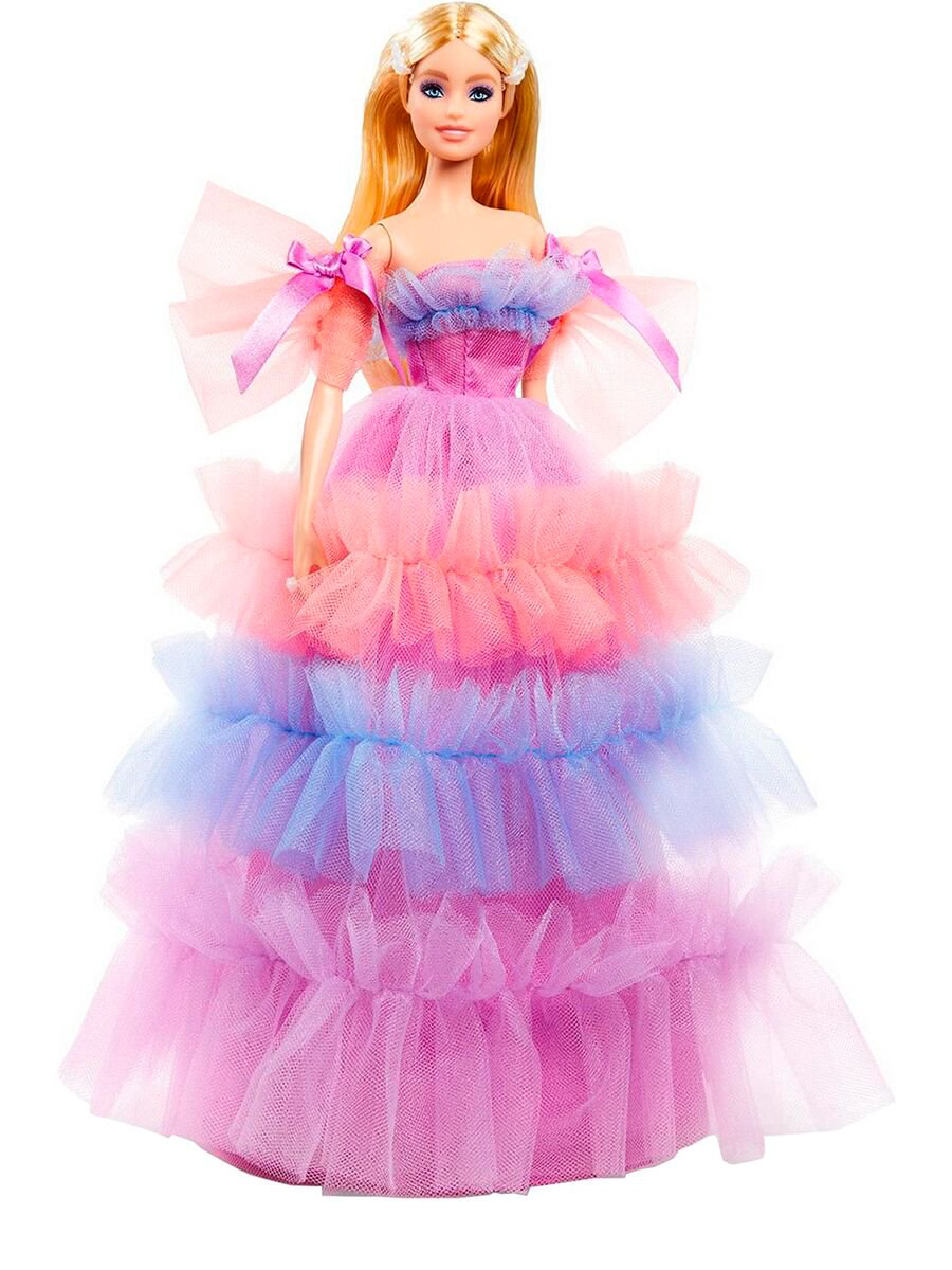 Коллекционная  кукла Barbie Пожелания ко дню рождения GTJ850 купить,NaN