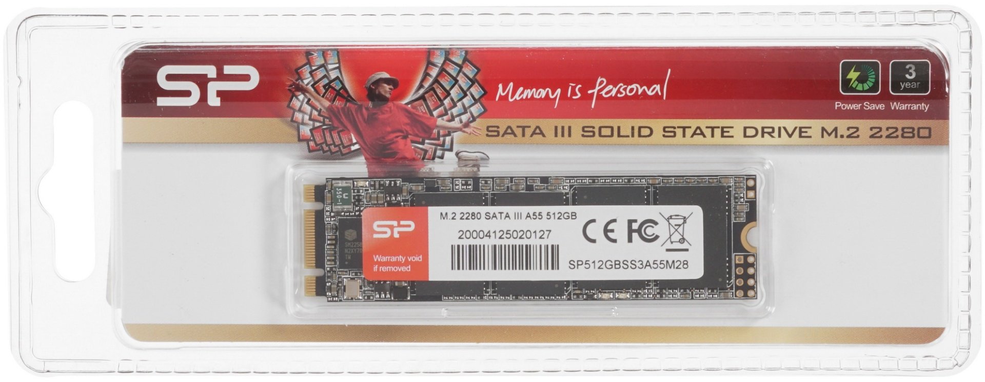 SSD Silicon Power SP512GBSS3A55M28 512 Гб купить,NaN