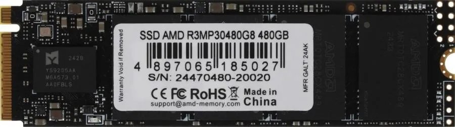 SSD AMD R3MP30480G8 480 Гб купить,NaN