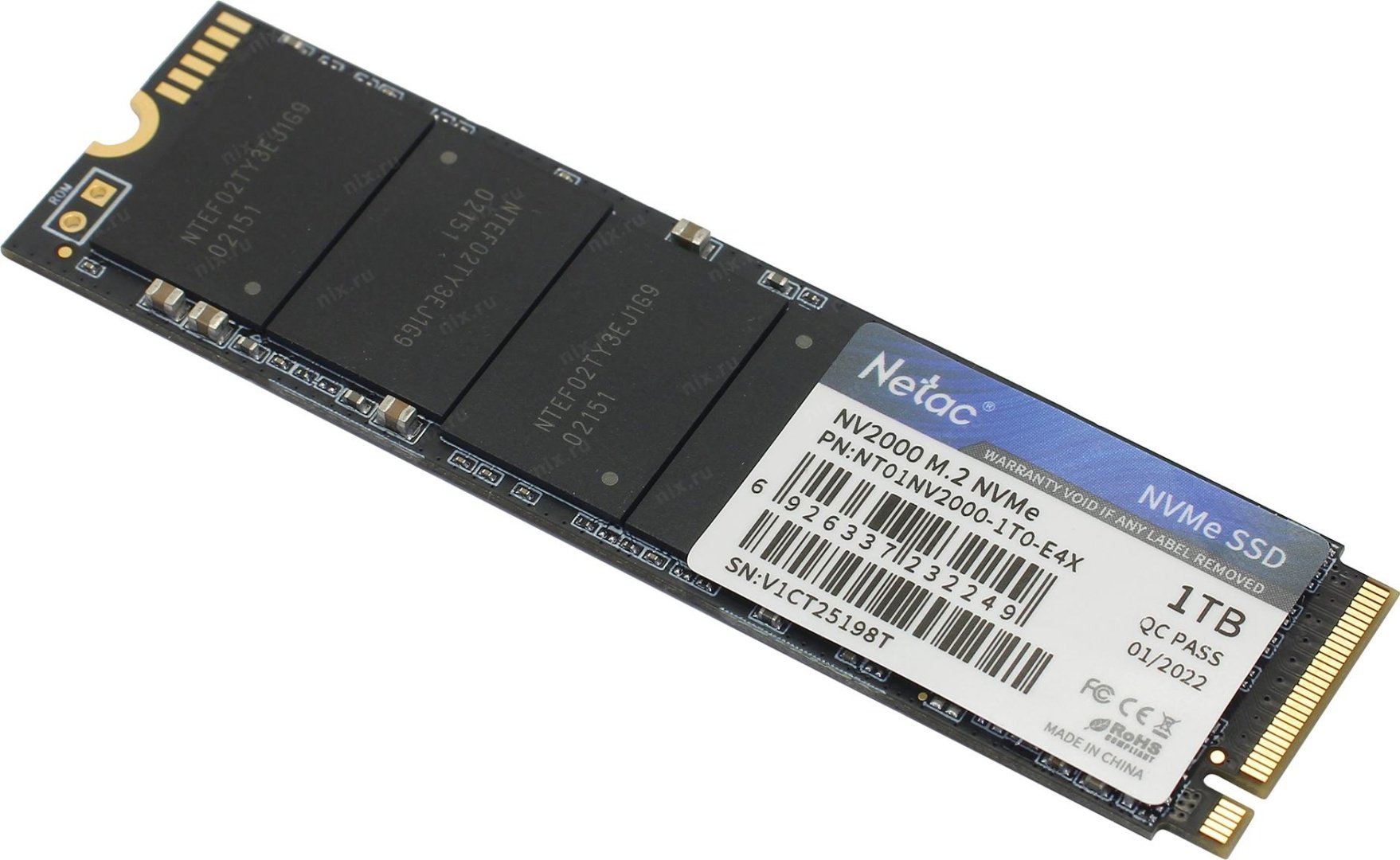 SSD Netac NT01NV2000-1T0-E4X 1000 Гб
