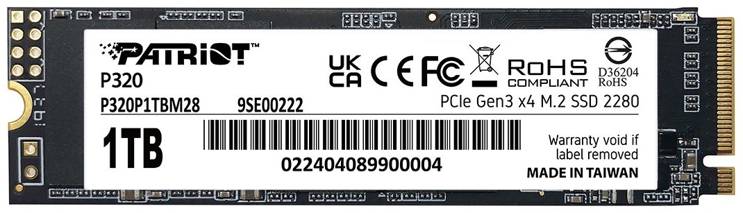 SSD Patriot P320P1TBM28 1000 Гб купить,NaN
