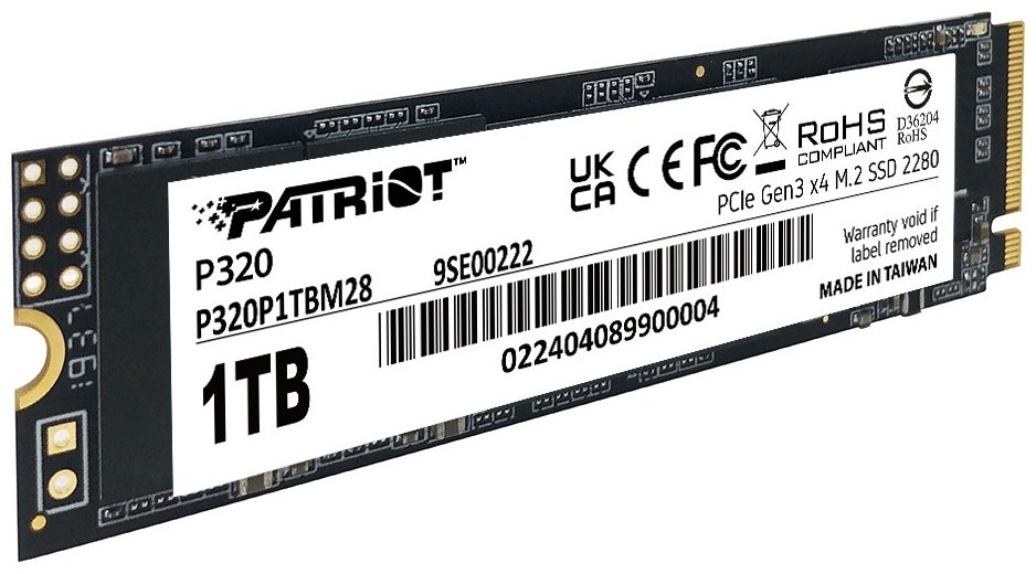 SSD Patriot P320P1TBM28 1000 Гб купить,NaN