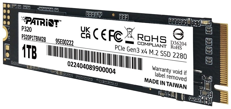 SSD Patriot P320P1TBM28 1000 Гб купить,NaN