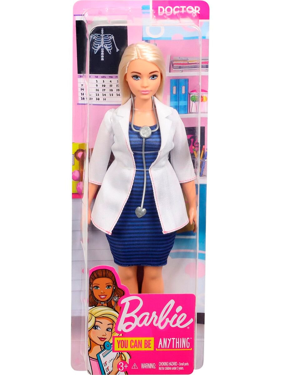 Кукла  Barbie  Кем cтать? Врач  купить,NaN