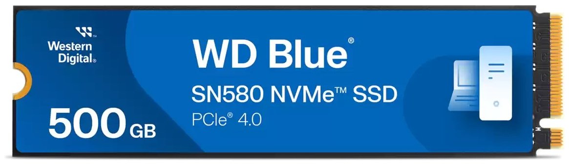 SSD Western Digital Blue SN580, WDS500G3B0E 500 Гб