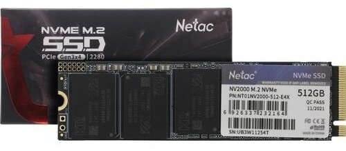 SSD Netac NT01NV2000-512-E4X 512 Гб купить,68121
