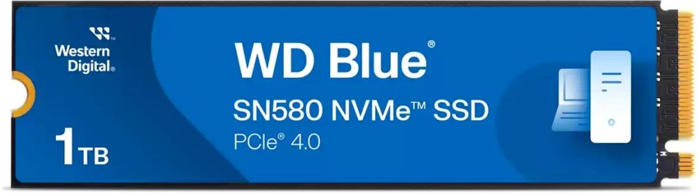 SSD Western Digital Blue SN580 WDS100T3B0E 1000 Гб купить,NaN