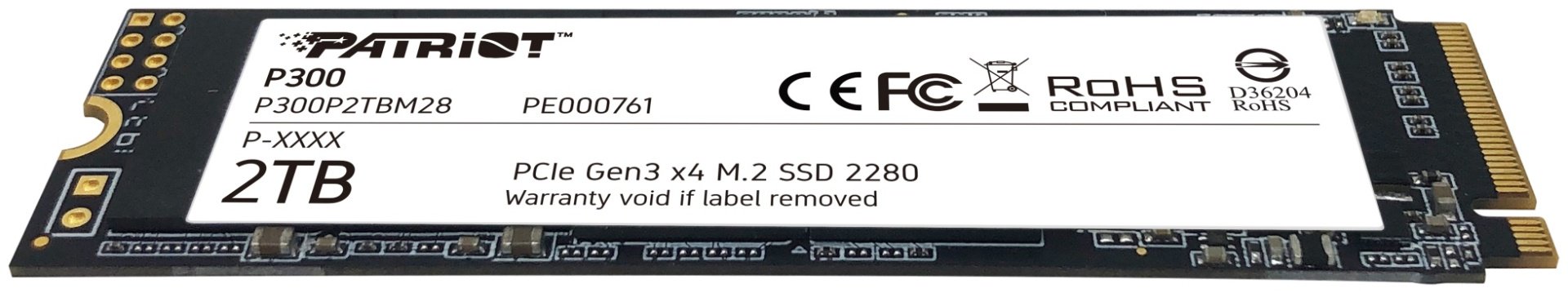 SSD Patriot P300P2TBM28 2000 Гб купить,NaN