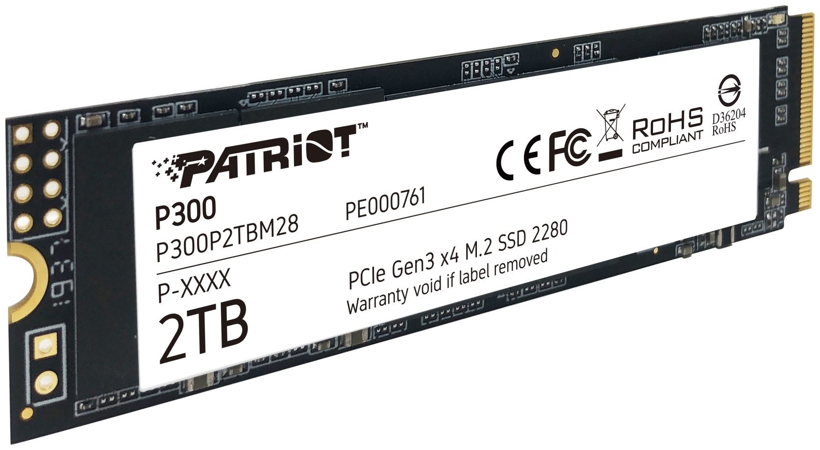 SSD Patriot P300P2TBM28 2000 Гб купить,NaN