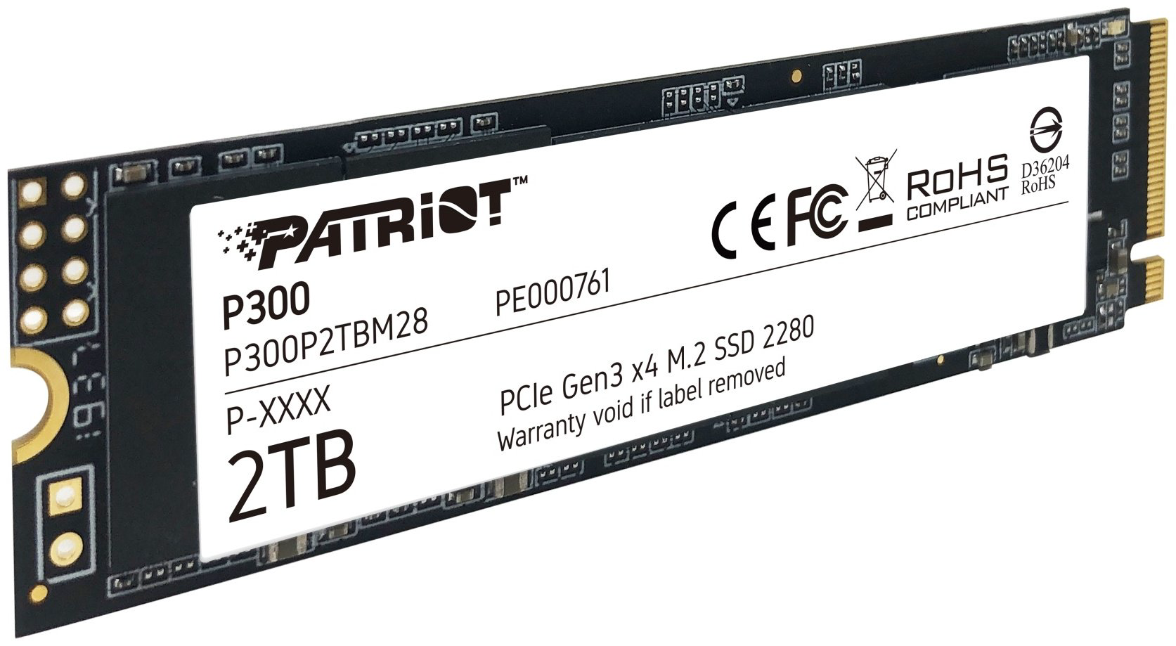 SSD Patriot P300P2TBM28 2000 Гб купить,NaN