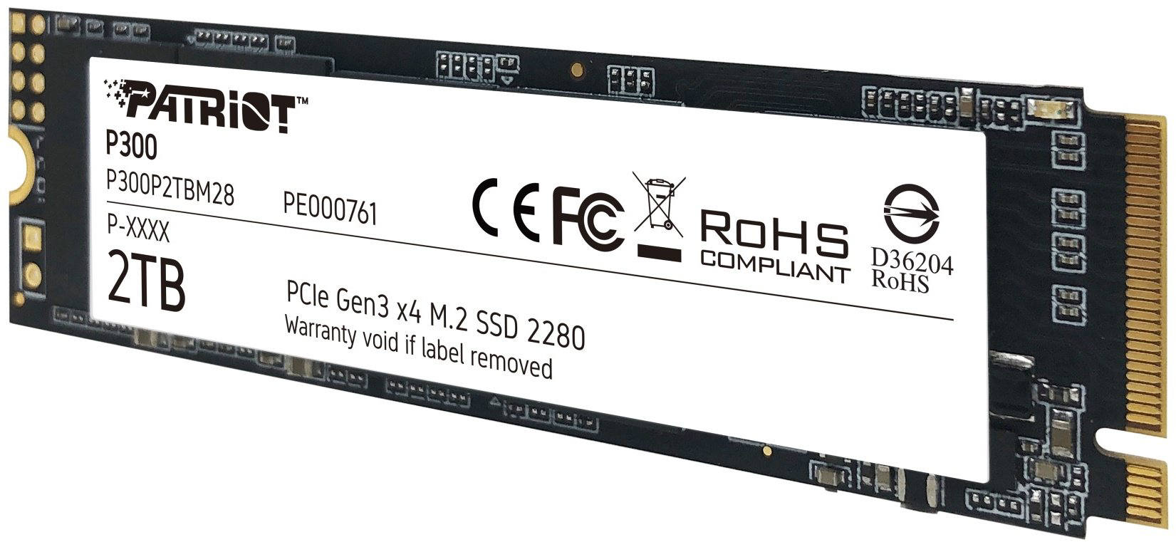 SSD Patriot P300P2TBM28 2000 Гб купить,NaN