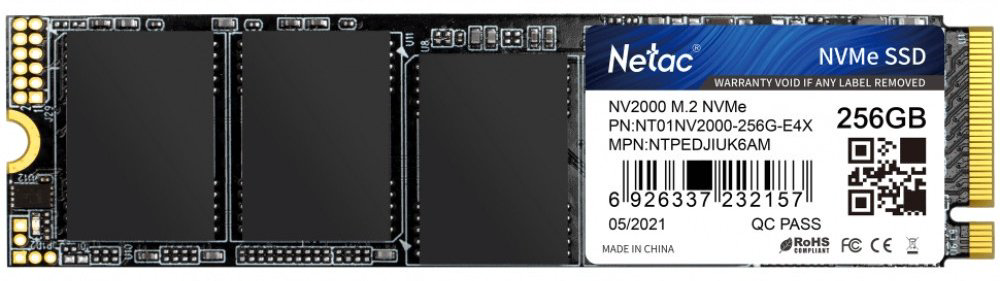 SSD Netac NV2000 NT01NV2000-256-E4X 256 Гб купить,NaN