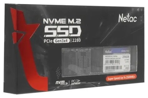 SSD Netac NV2000 NT01NV2000-256-E4X 256 Гб купить,NaN