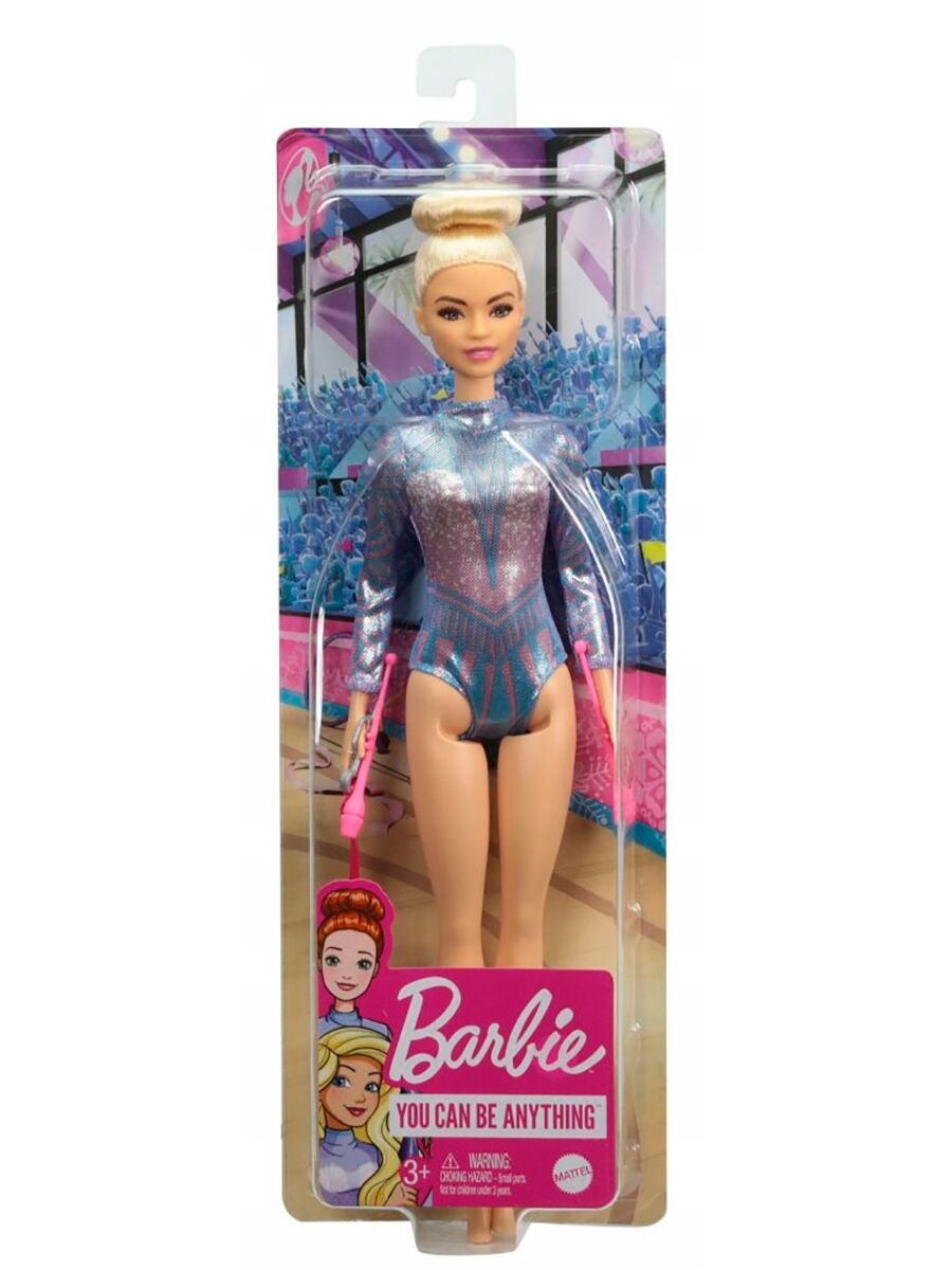 Кукла  Barbie  Кем быть? Гимнастка  GTN650