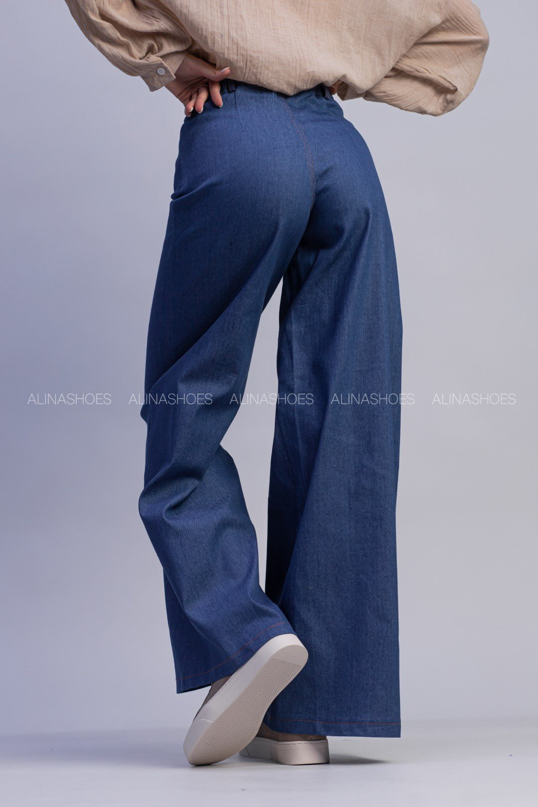 Повседневные брюки alinashoes синий купить,NaN