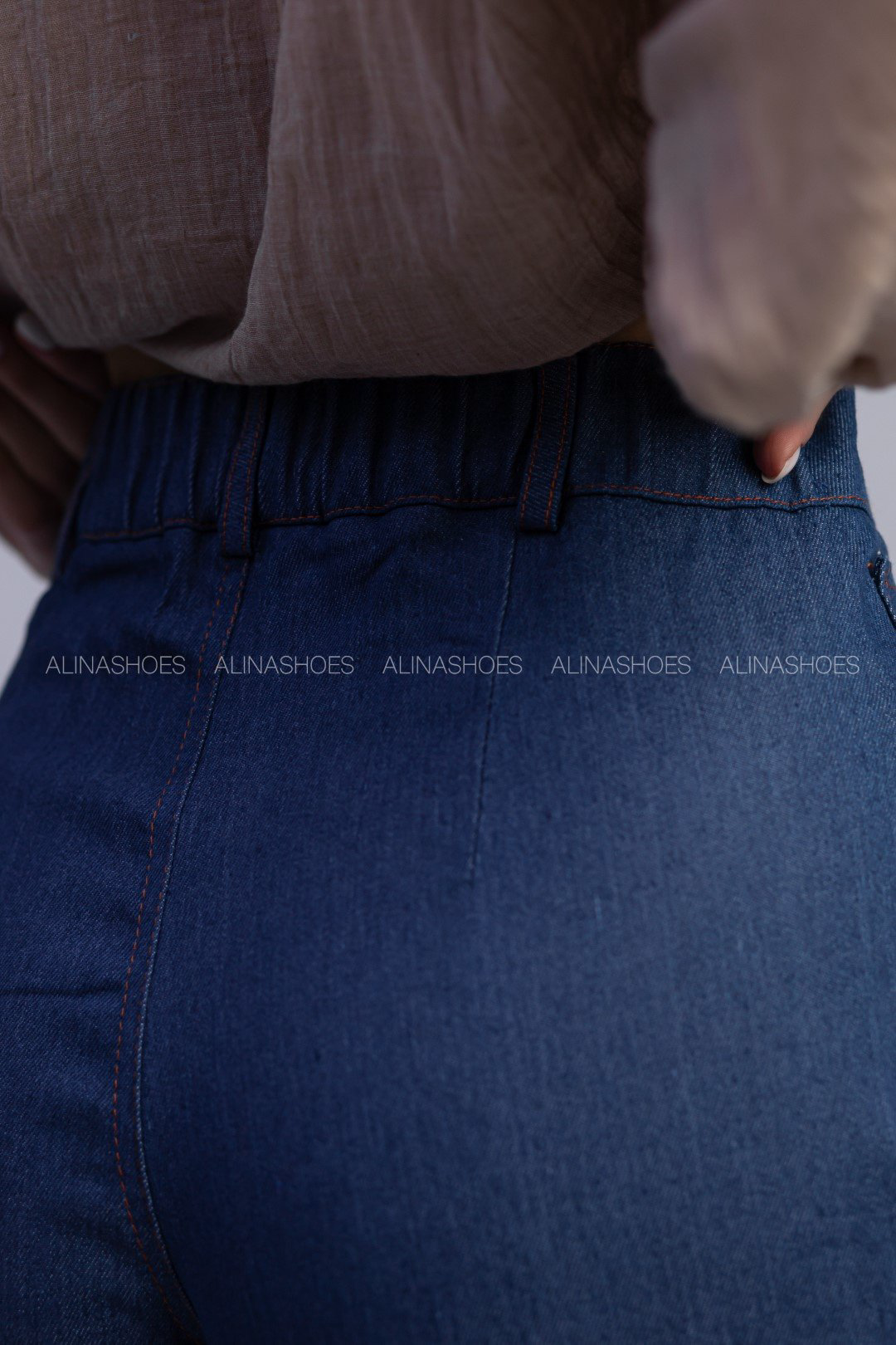 Повседневные брюки alinashoes синий купить,NaN