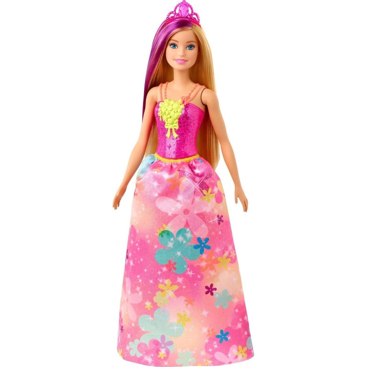 Кукла  Barbie Принцесса Dreamtopia ярко-розовый топ GJK120/GJK13 купить,NaN