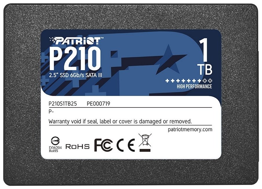 SSD Patriot P210S1TB25 1024 Гб купить,NaN