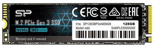 SSD Silicon Power P34A60 SP128GBP34A60M28 128 ГБ купить,NaN