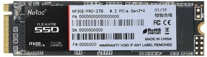 SSD Netac NT01N930E-001T-E4X 1024 ГБ