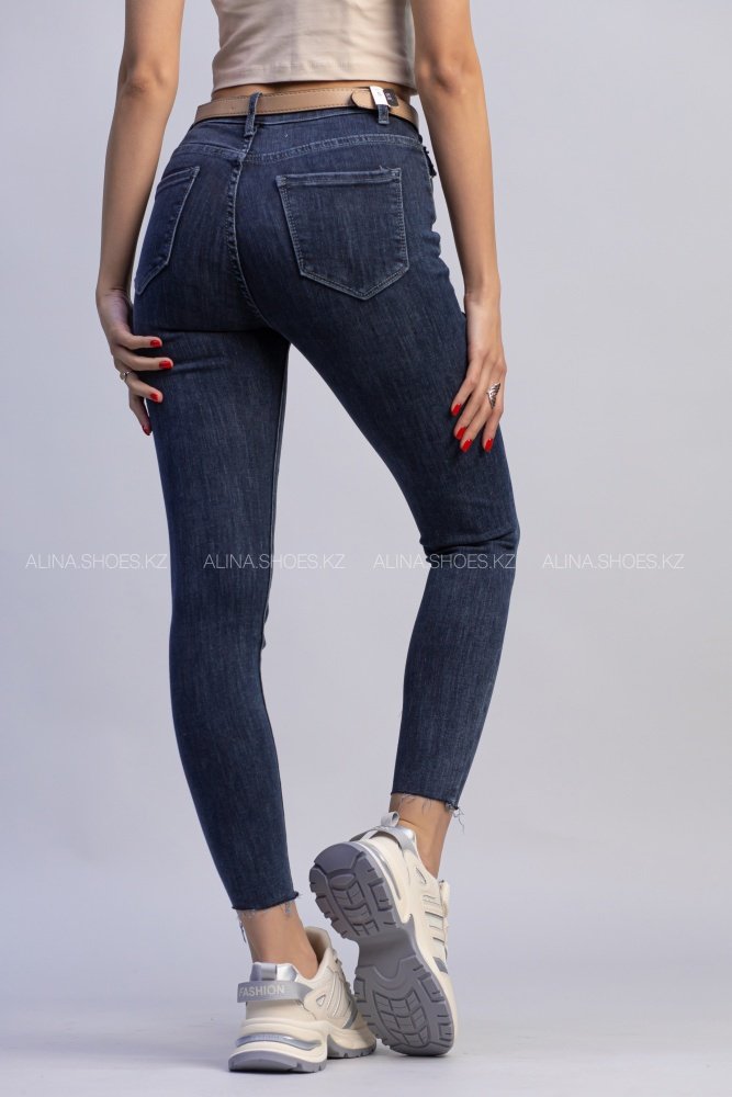 Джинсы узкие alinashoes синий купить,NaN