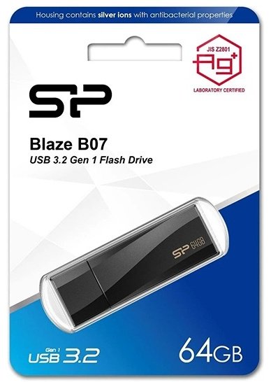 USB Flash карта Silicon Power Blaze B07 SP128GBUF3B07V1K 128 Гб купить,NaN