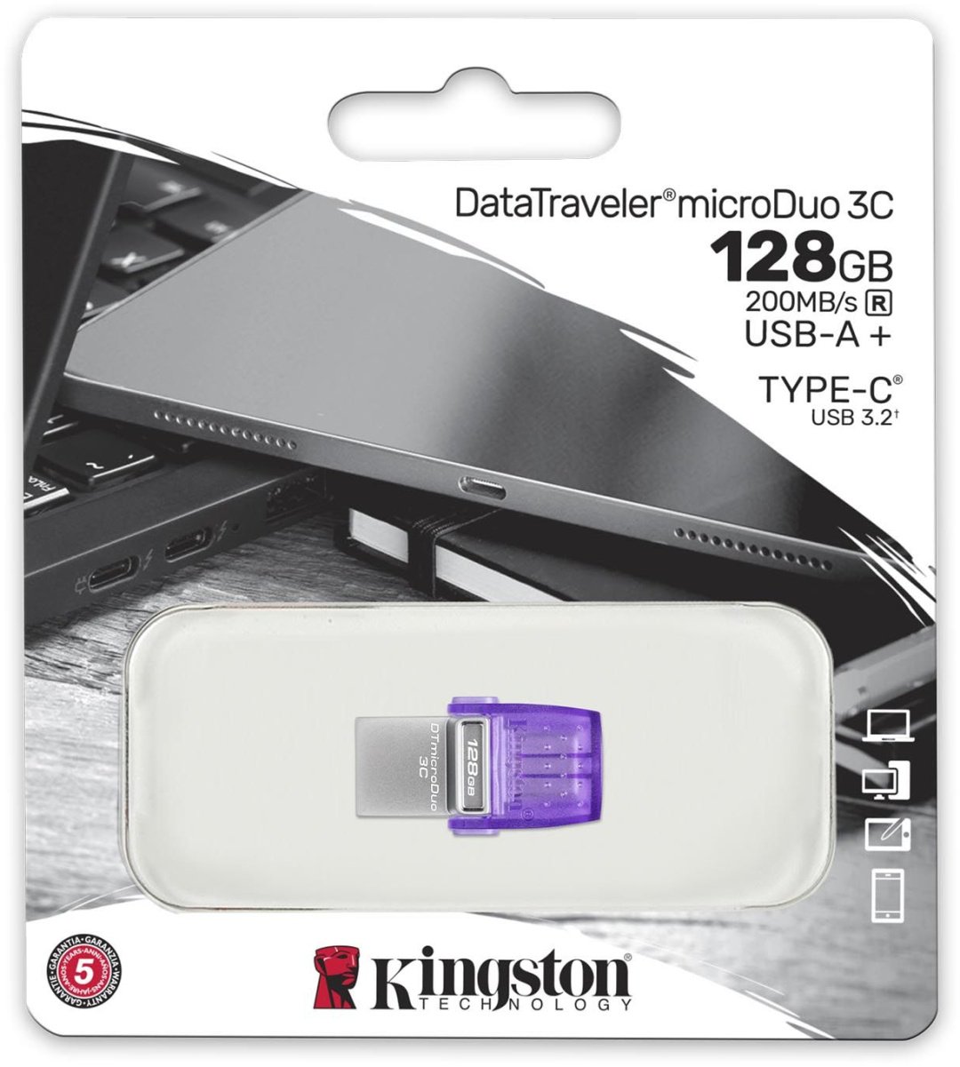 USB Flash карта Kingston DTDUO3CG3/128GB 128 Гб