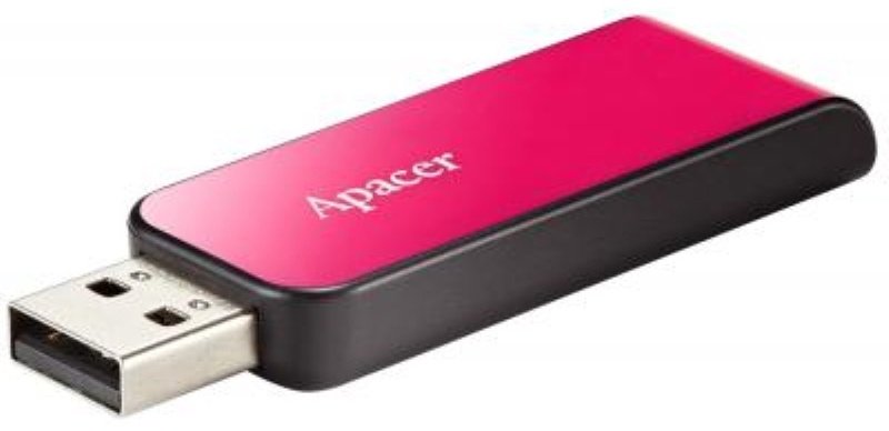 Apacer AP64GAH334P-1 64Gb розовый купить,NaN