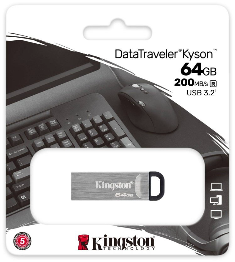 USB Flash карта Kingston DTKN/64GB 64 Гб купить,8290