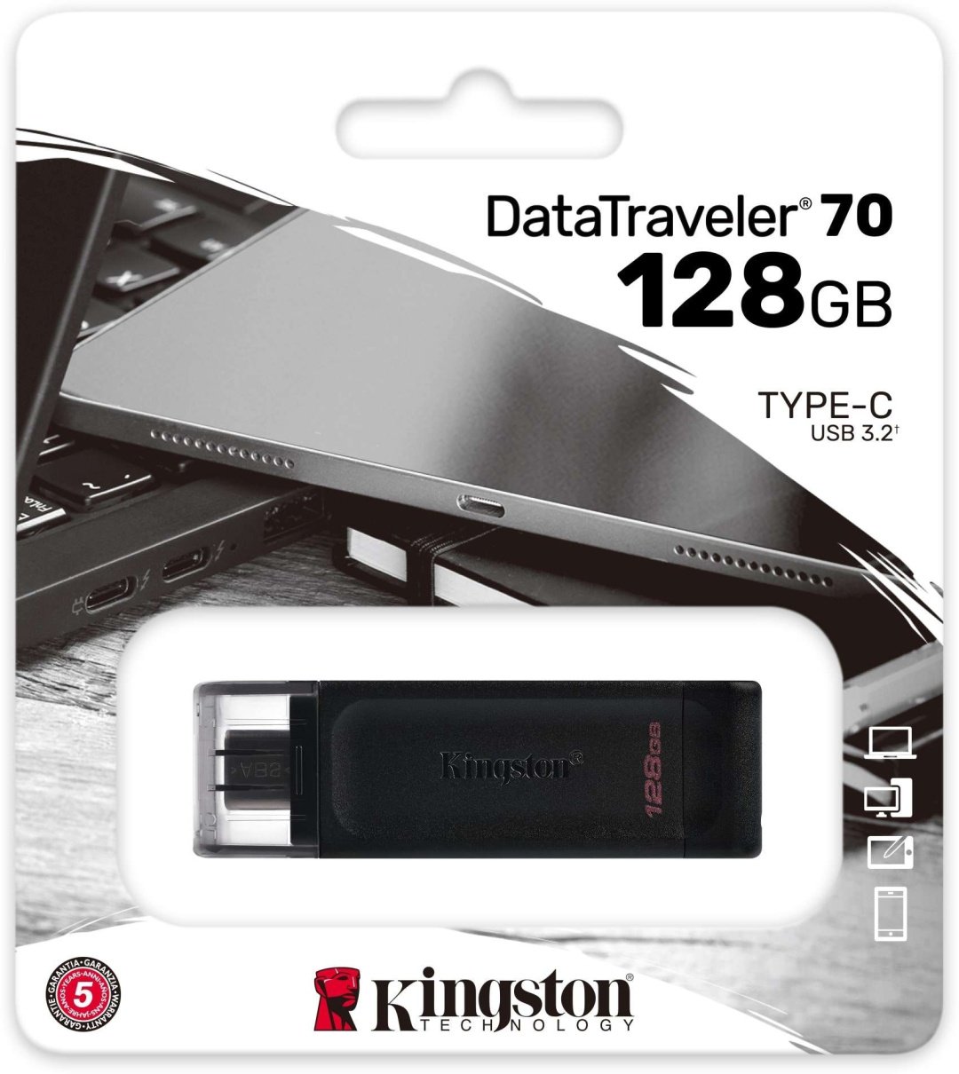 USB Flash карта Kingston DT70/128GB 128 Гб