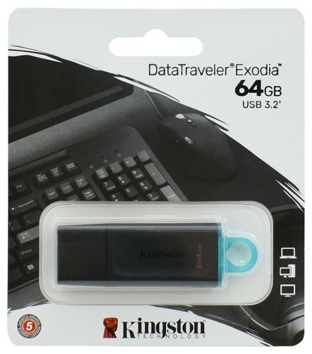 USB Flash карта Kingston DataTraveler Exodia DTX/64GB 64 Гб купить,NaN
