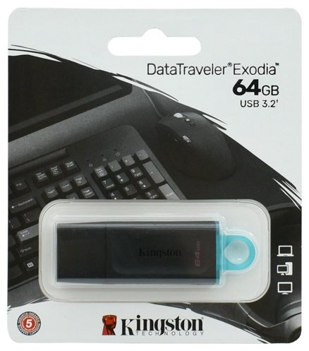 USB Flash карта Kingston DataTraveler Exodia DTX/64GB 64 Гб купить,NaN