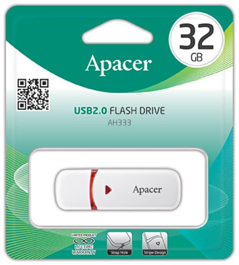 USB Flash карта Apacer AP32GAH333W-1 32 Гб купить,NaN